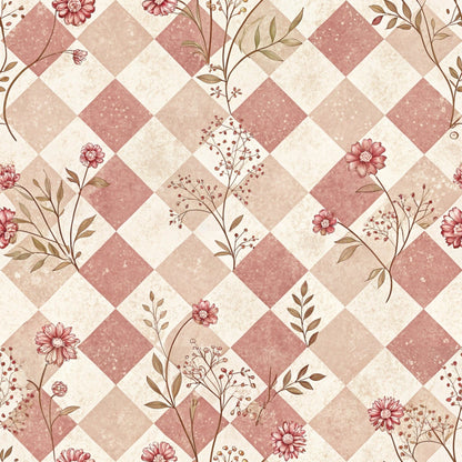 Vintage Ballpark Pattern 11 Minky Fabric