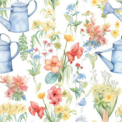 Potting Shed Pattern 8 Minky Fabric