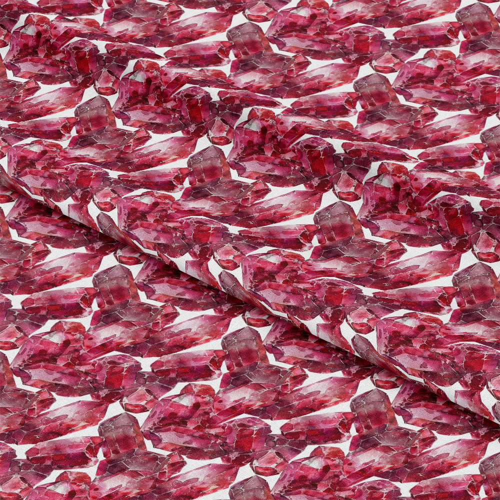 Garnet Gemstones Pattern 7 Quilting Cotton Fabric