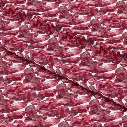 Garnet Gemstones Pattern 7 Quilting Cotton Fabric