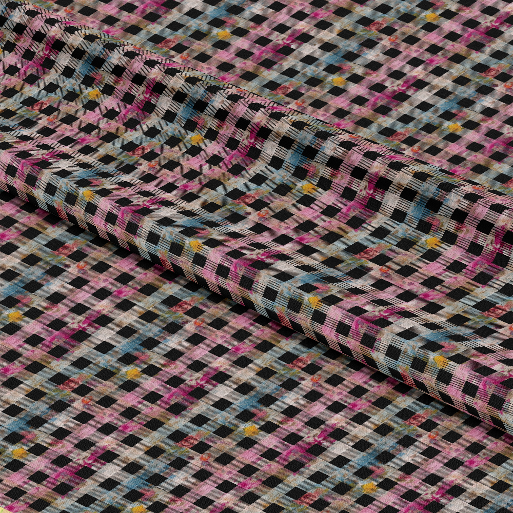 Girly Grunge Plaster Pattern 28 Quilting Cotton Fabric