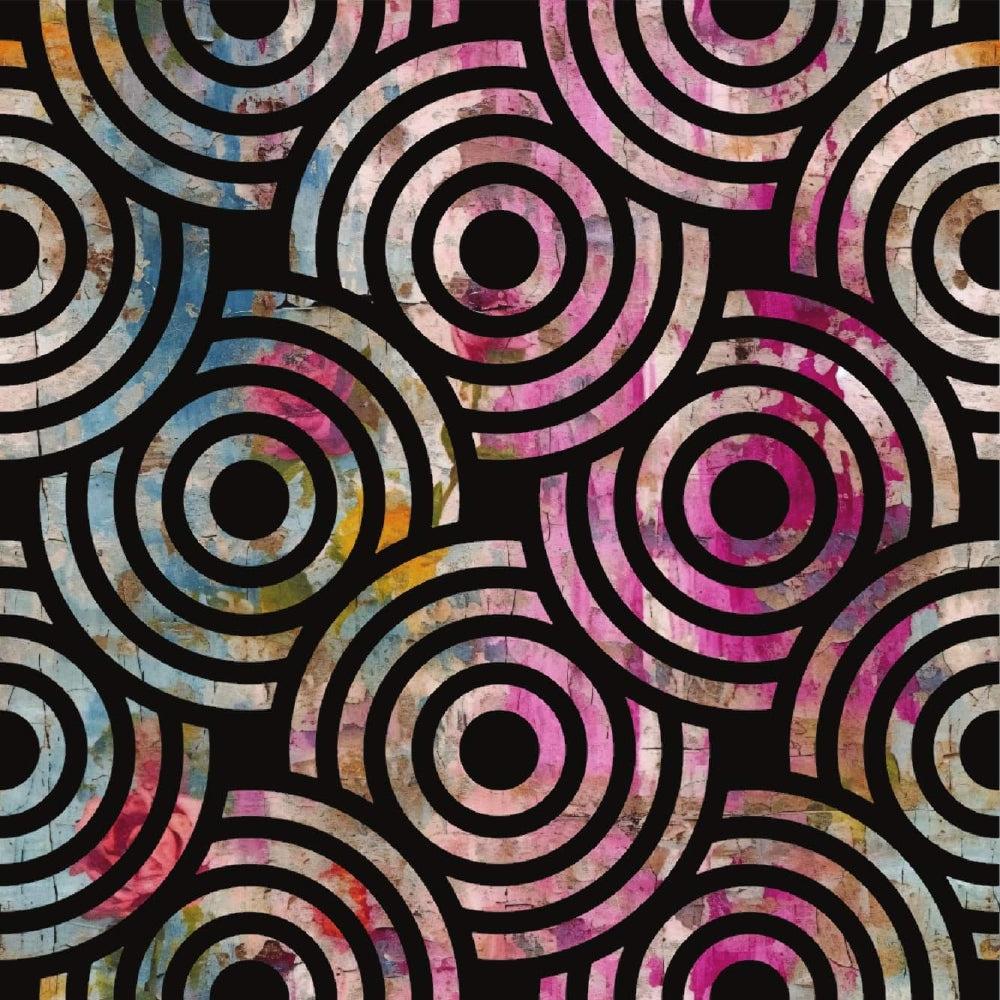 Weathered Blooms Pattern 35 Minky Fabric