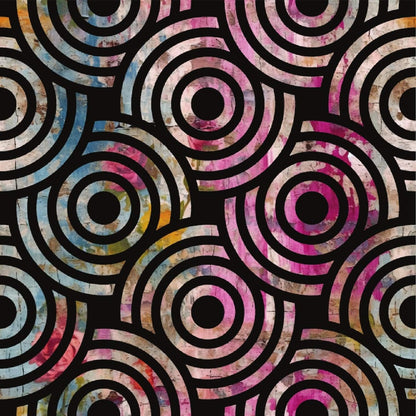 Weathered Blooms Pattern 35 Minky Fabric