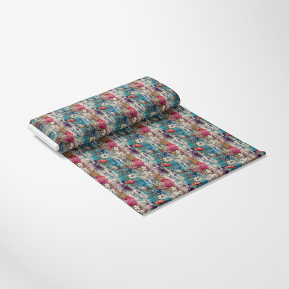 Girly Grunge Plaster Pattern 10 Quilting Cotton Fabric