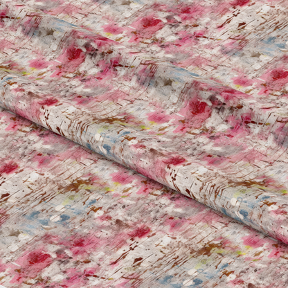 Girly Grunge Plaster Pattern 13 Quilting Cotton Fabric