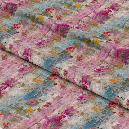 Girly Grunge Plaster Pattern 1 Quilting Cotton Fabric