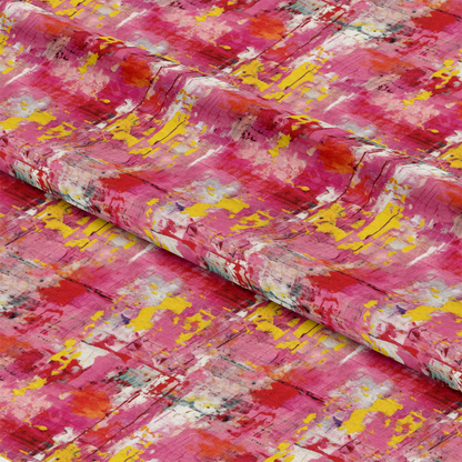 Girly Grunge Plaster Pattern 2 Quilting Cotton Fabric