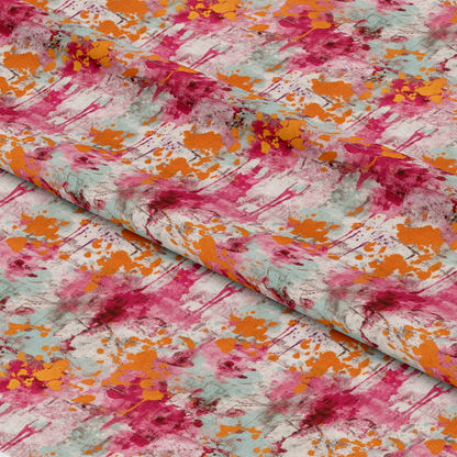 Girly Grunge Plaster Pattern 6 Quilting Cotton Fabric