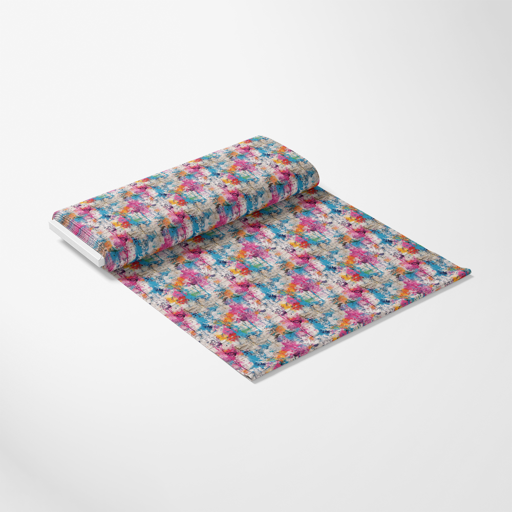 Girly Grunge Plaster Pattern 9 Quilting Cotton Fabric