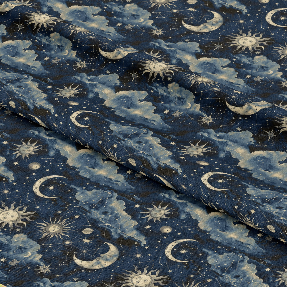 Golden Cosmos Pattern 1 Quilting Cotton Fabric