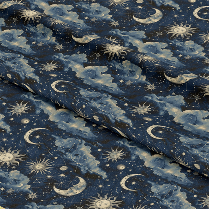 Golden Cosmos Pattern 1 Quilting Cotton Fabric