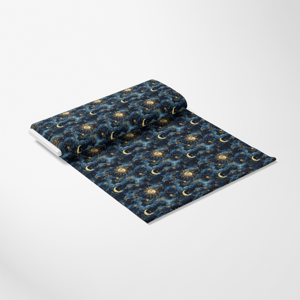 Golden Cosmos Pattern 3 Quilting Cotton Fabric