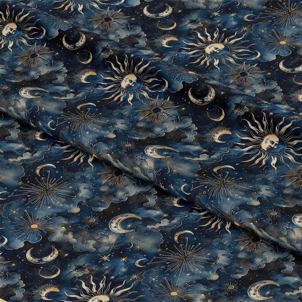 Golden Cosmos Pattern 6 Quilting Cotton Fabric