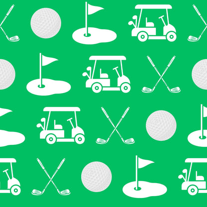 Tee Time Pattern 10 Minky Fabric