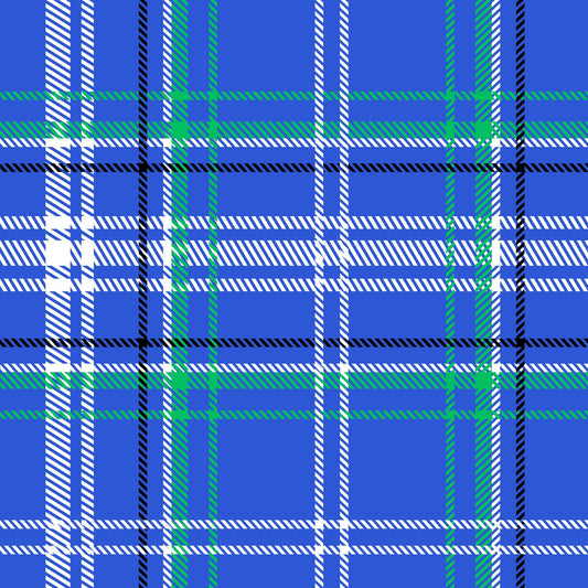 Golf Plaid Pattern 3 Quilting Cotton Fabric