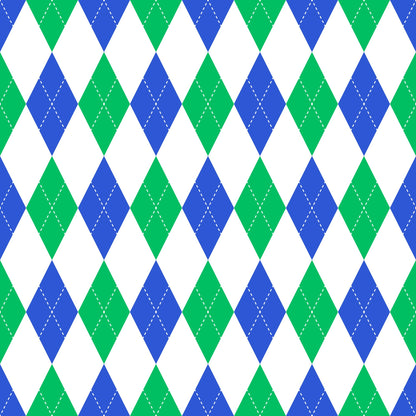 Golf Plaid Pattern 5 Quilting Cotton Fabric