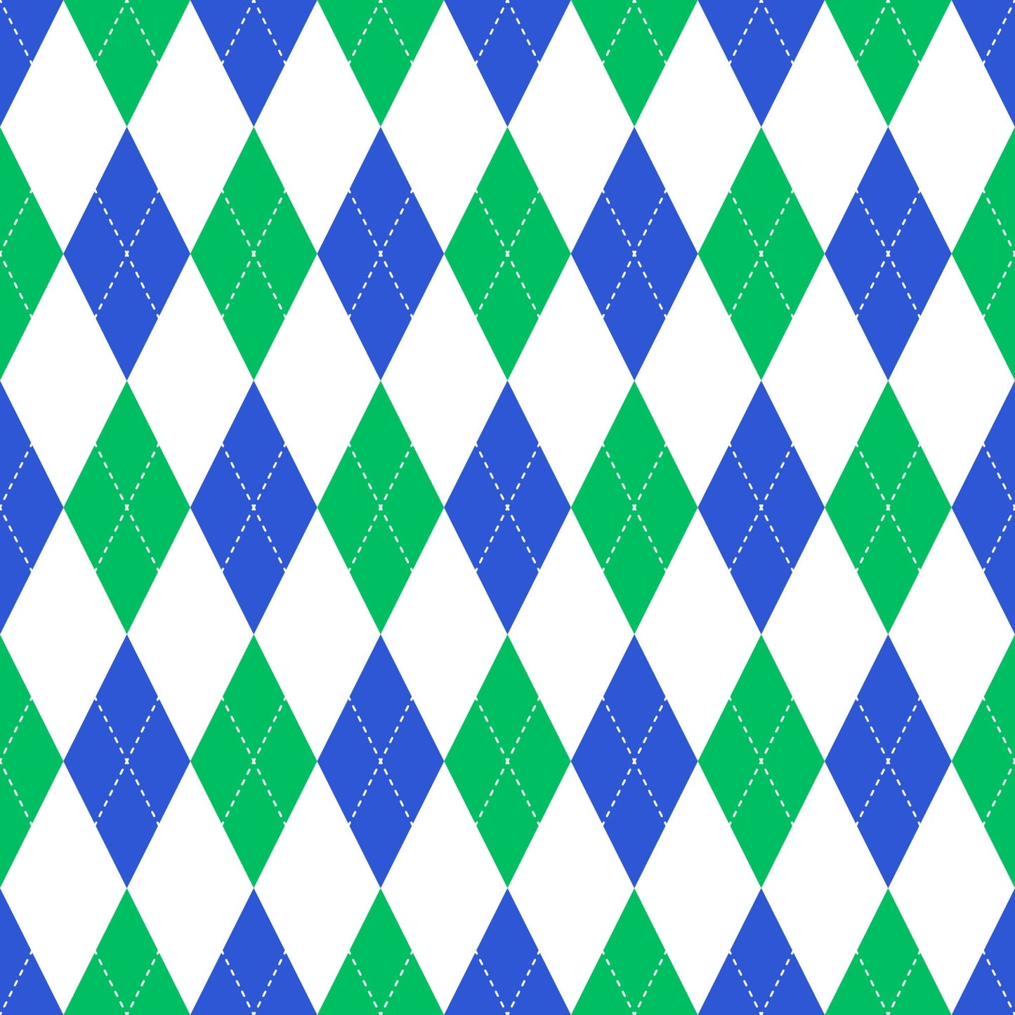 Golf Plaid Pattern 5 Quilting Cotton Fabric