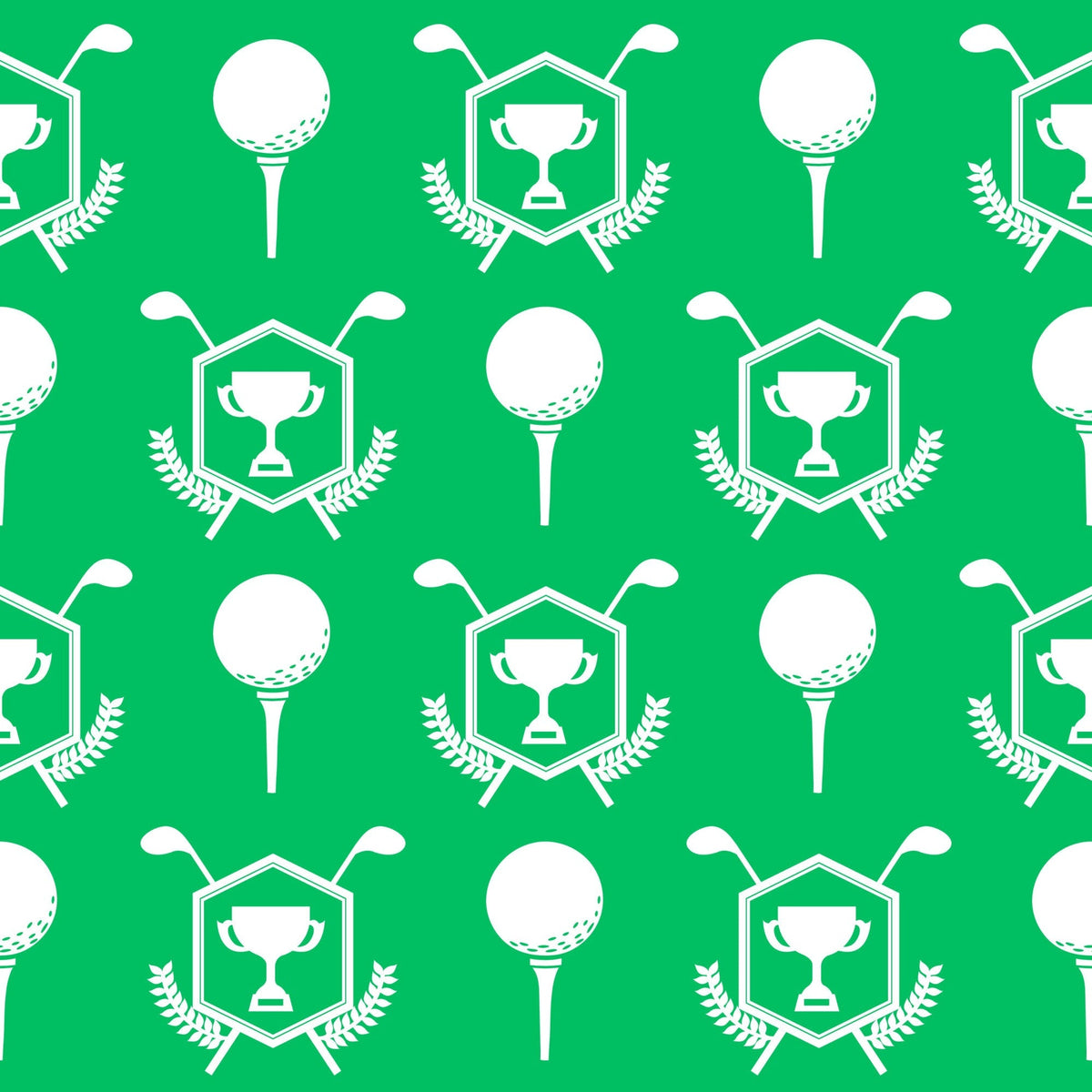 Tee Time Pattern 6 Minky Fabric