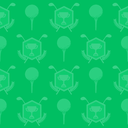 Tee Time Pattern 7 Minky Fabric