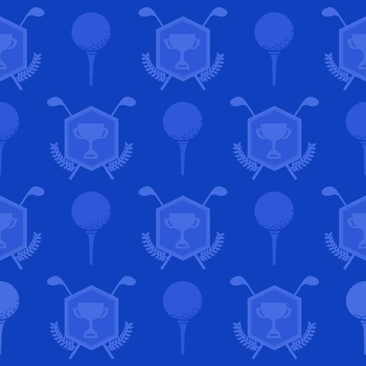 Tee Time Pattern 9 Minky Fabric
