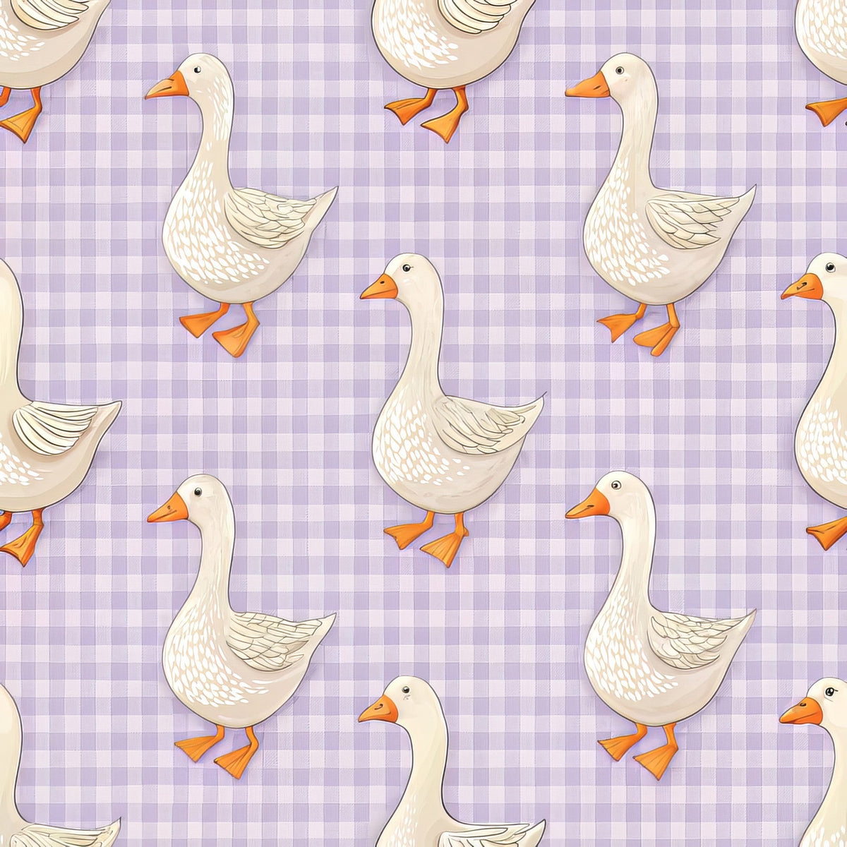 Gosling Plaid Pattern 10 Minky Fabric