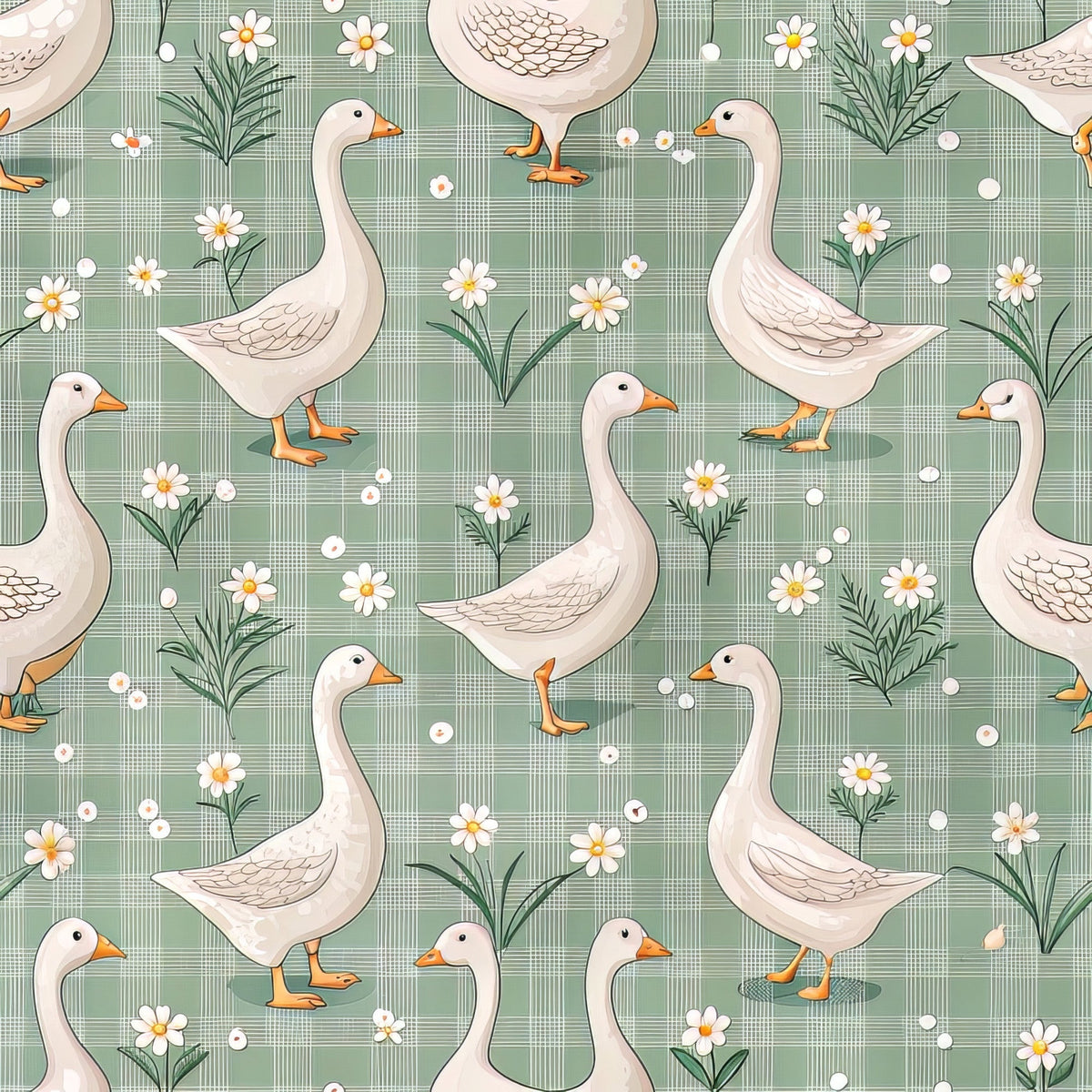Gosling Plaid Pattern 11 Minky Fabric