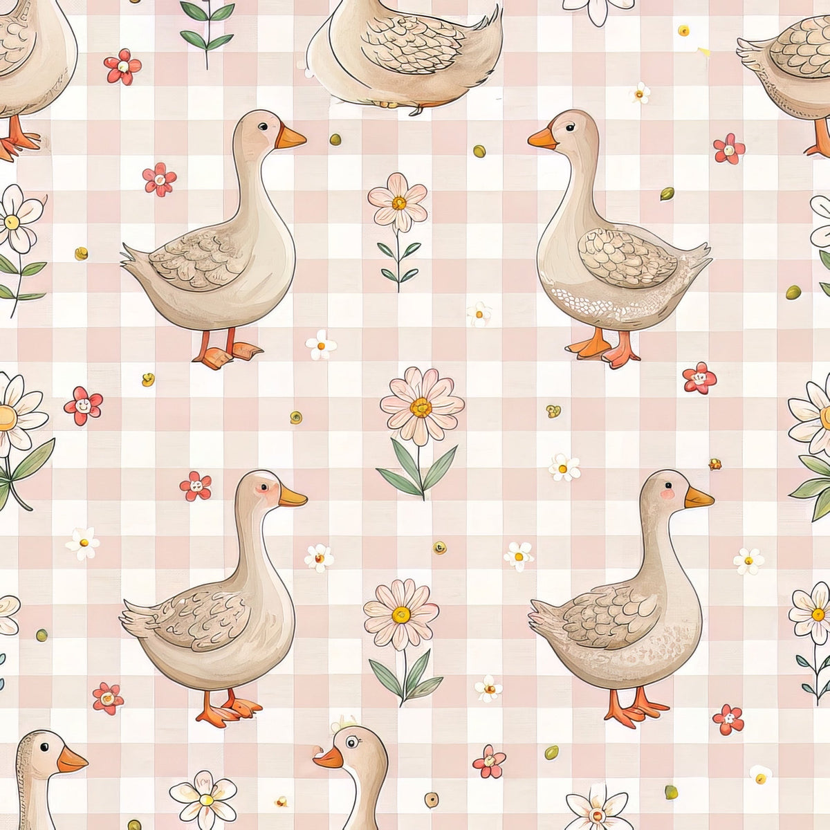 Gosling Plaid Pattern 13 Minky Fabric