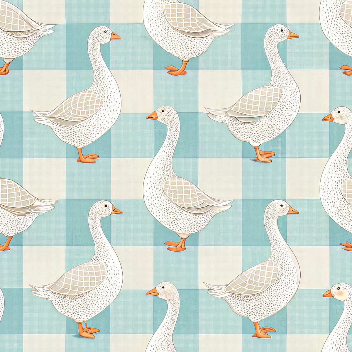 Gosling Plaid Pattern 14 Minky Fabric