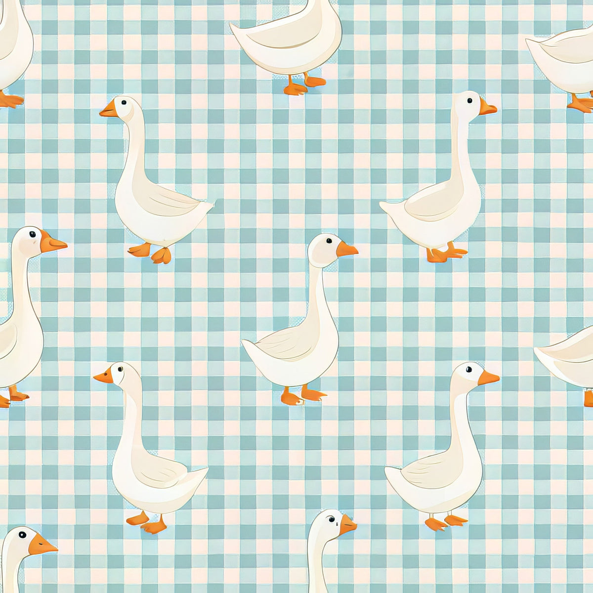 Gosling Plaid Pattern 1 Minky Fabric