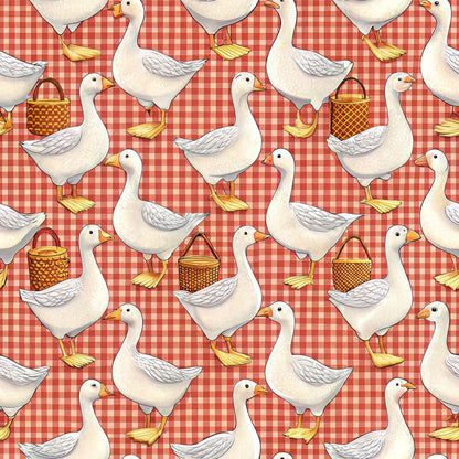 Gosling Plaid Pattern 2 Minky Fabric