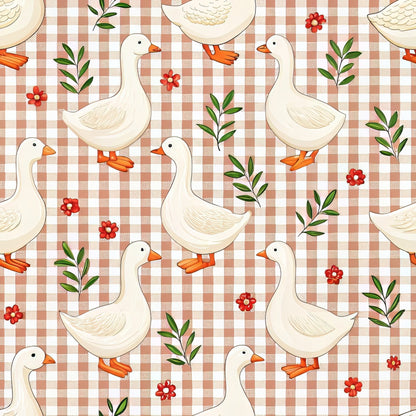 Gosling Plaid Pattern 3 Minky Fabric
