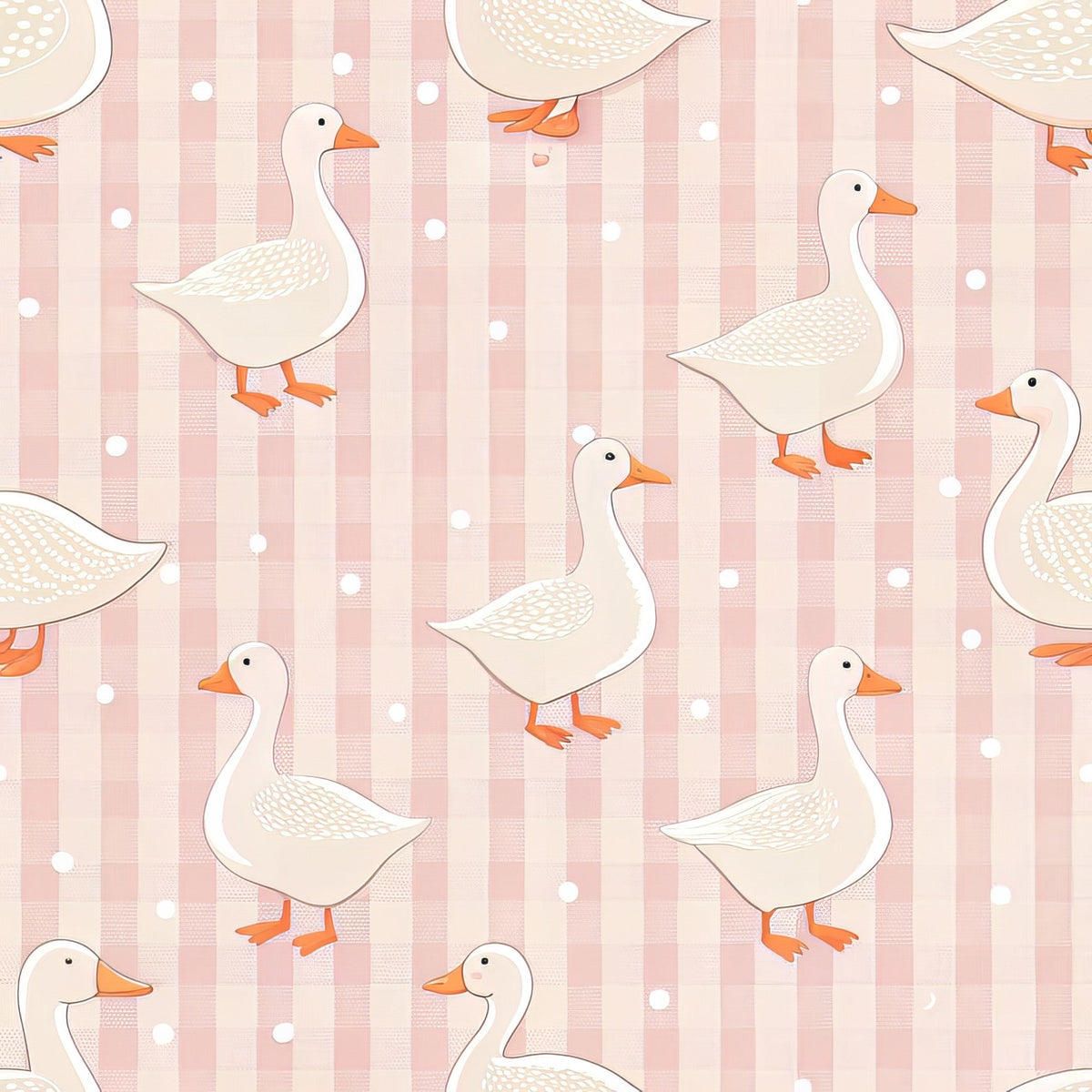 Gosling Plaid Pattern 4 Minky Fabric