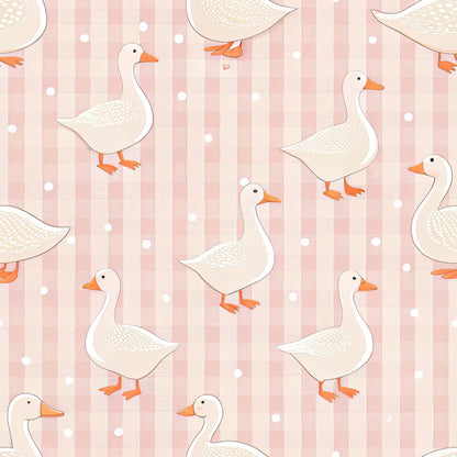 Gosling Plaid Pattern 4 Minky Fabric