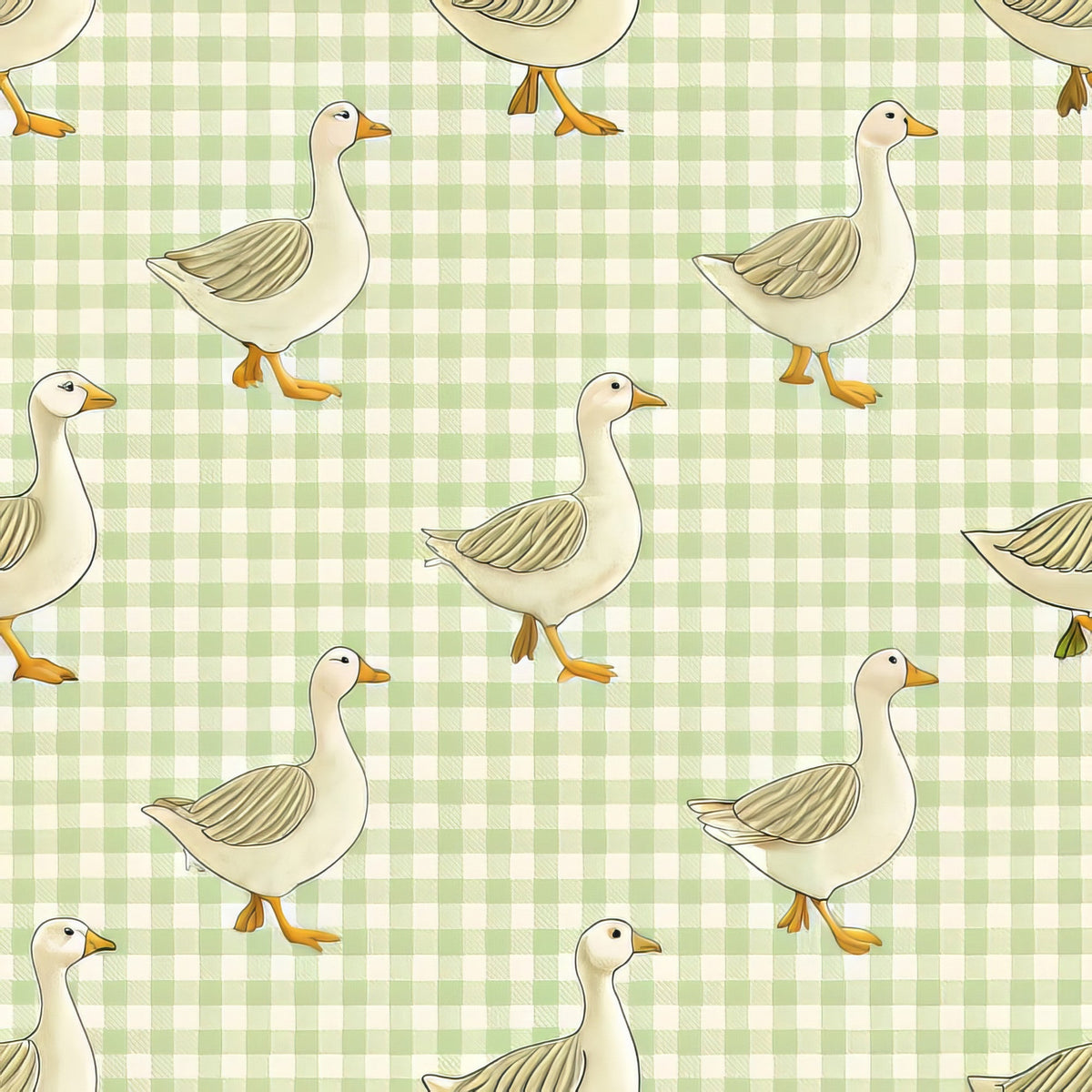 Gosling Plaid Pattern 5 Minky Fabric