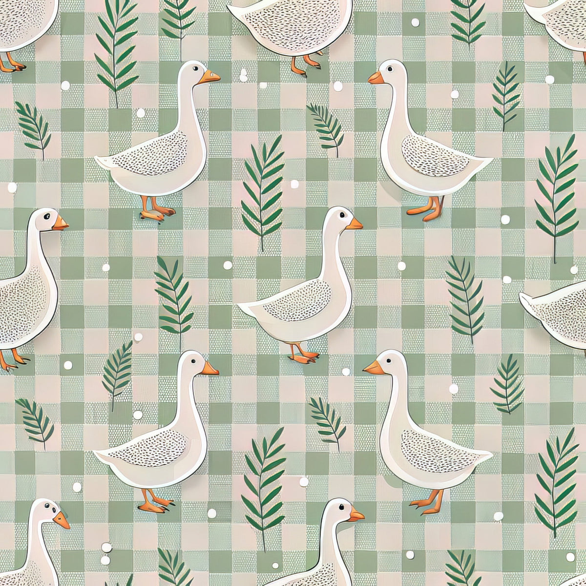 Gosling Plaid Pattern 6 Minky Fabric