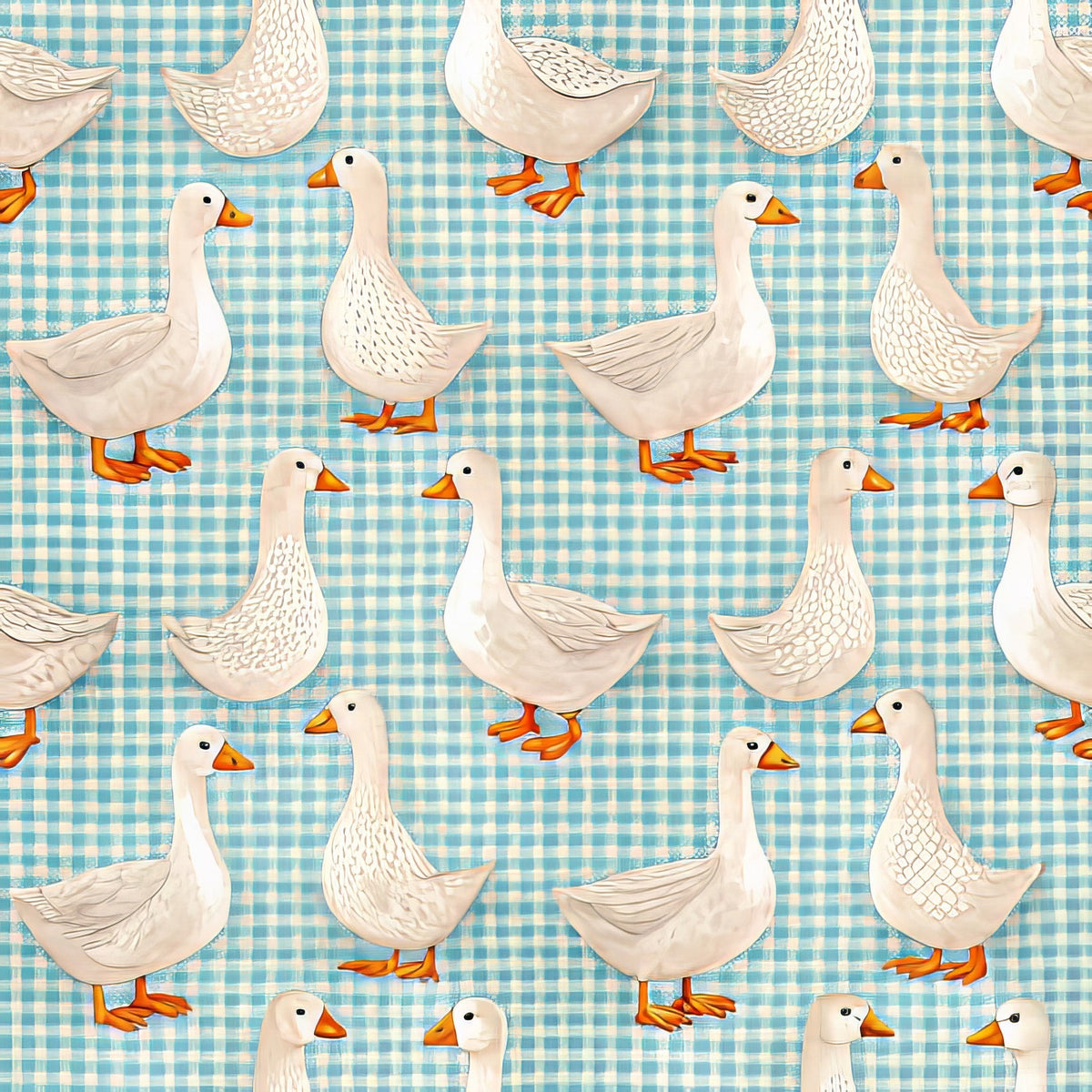 Gosling Plaid Pattern 9 Minky Fabric