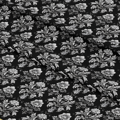 Gothic Damask Pattern 10 Quilting Cotton Fabric