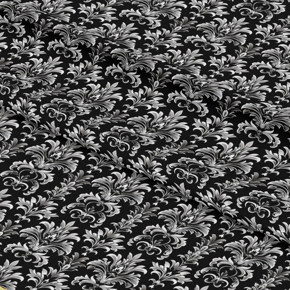 Gothic Damask Pattern 12 Quilting Cotton Fabric