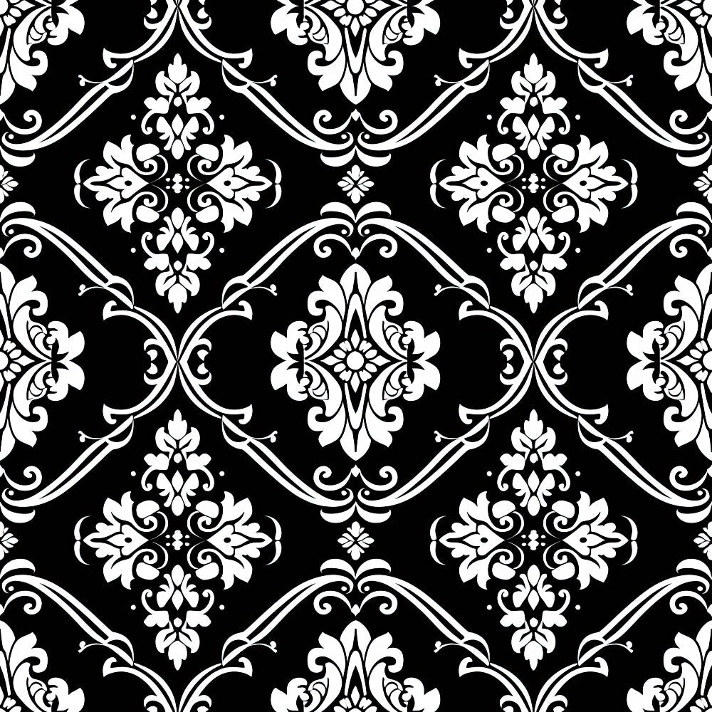 Gothic Damask Pattern 2 Quilting Cotton Fabric