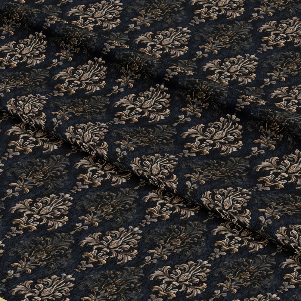 Gothic Damask Pattern 4 Quilting Cotton Fabric