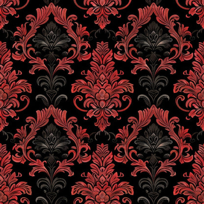 Midnight Filigree Pattern 7 Minky Fabric
