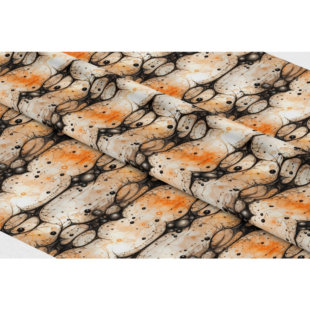 Gothic Halloween Pattern 2 Quilting Cotton Fabric