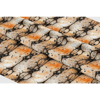 Gothic Halloween Pattern 2 Quilting Cotton Fabric