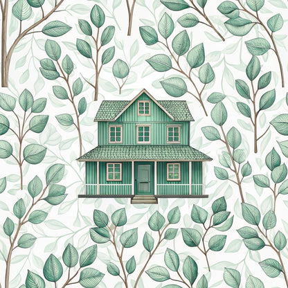 Sage Homestead Pattern 2 Minky Fabric