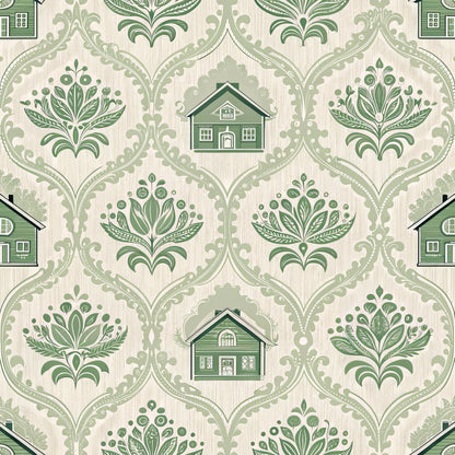 Sage Homestead Pattern 6 Minky Fabric