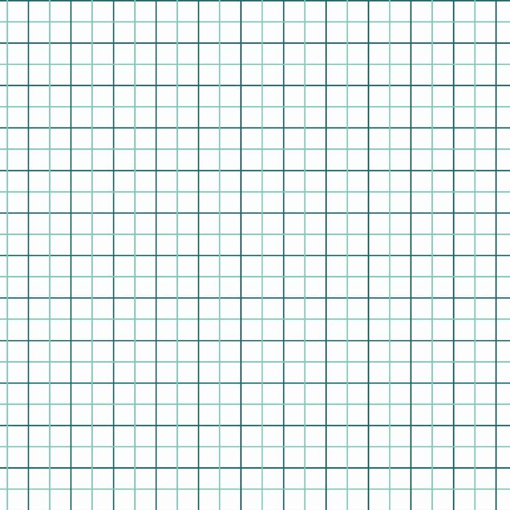 Grid Mint and Teal Quilting Cotton Fabric