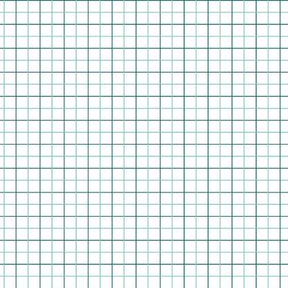 Grid Mint and Teal Quilting Cotton Fabric
