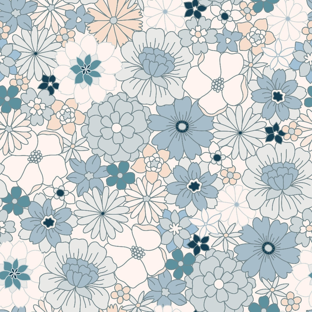 Dusty Peach Mudcloth Pattern 10 Minky Fabric
