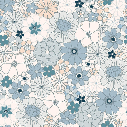 Dusty Peach Mudcloth Pattern 10 Minky Fabric