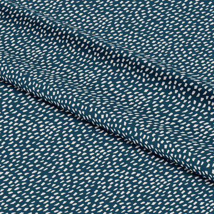 Groovy Blue Boho Pattern 13 Quilting Cotton Fabric
